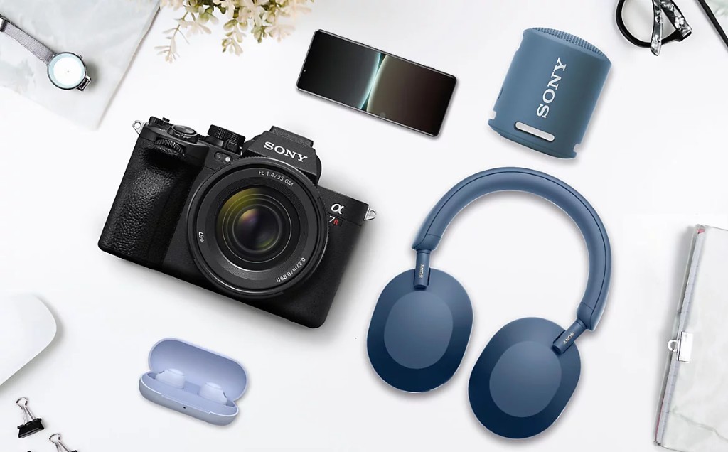 Sony products and creator gear